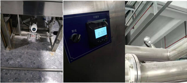 電磁流量計、pH控制器、溫度傳感器應(yīng)用現(xiàn)場