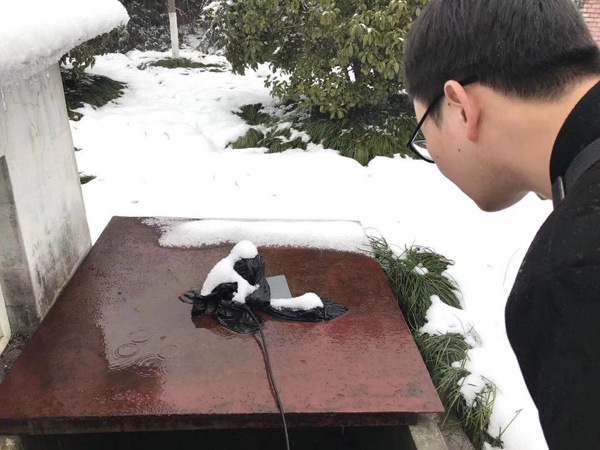 嚴(yán)寒風(fēng)雪！擋不住為客戶服務(wù)的熱情